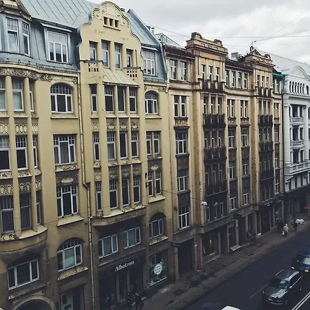 Accommodatie bij particulieren Artistic Studio In City Centre Riga